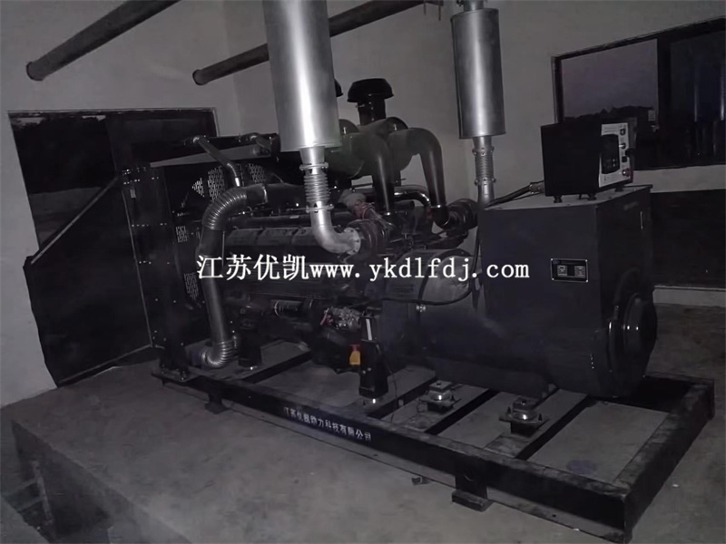 2022年4月27日，600KW上柴發(fā)電機組交付廣西欽州某工程使用