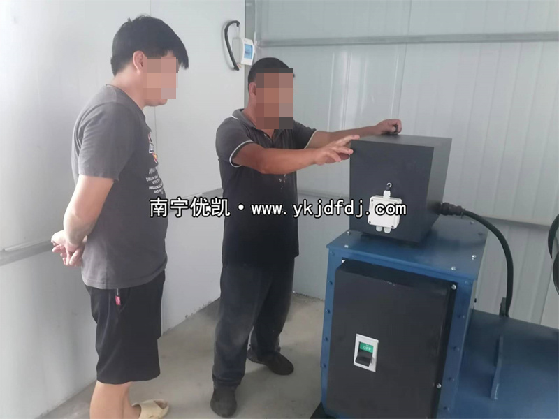 2023年4月25日，250kw濰坊雷納柴油發(fā)電機組發(fā)貨北海養(yǎng)殖場