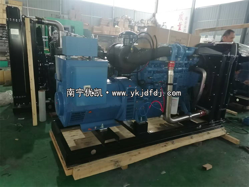 2025年2月20日，國外項(xiàng)目兩臺150KW玉柴柴油發(fā)電機(jī)組裝車出口